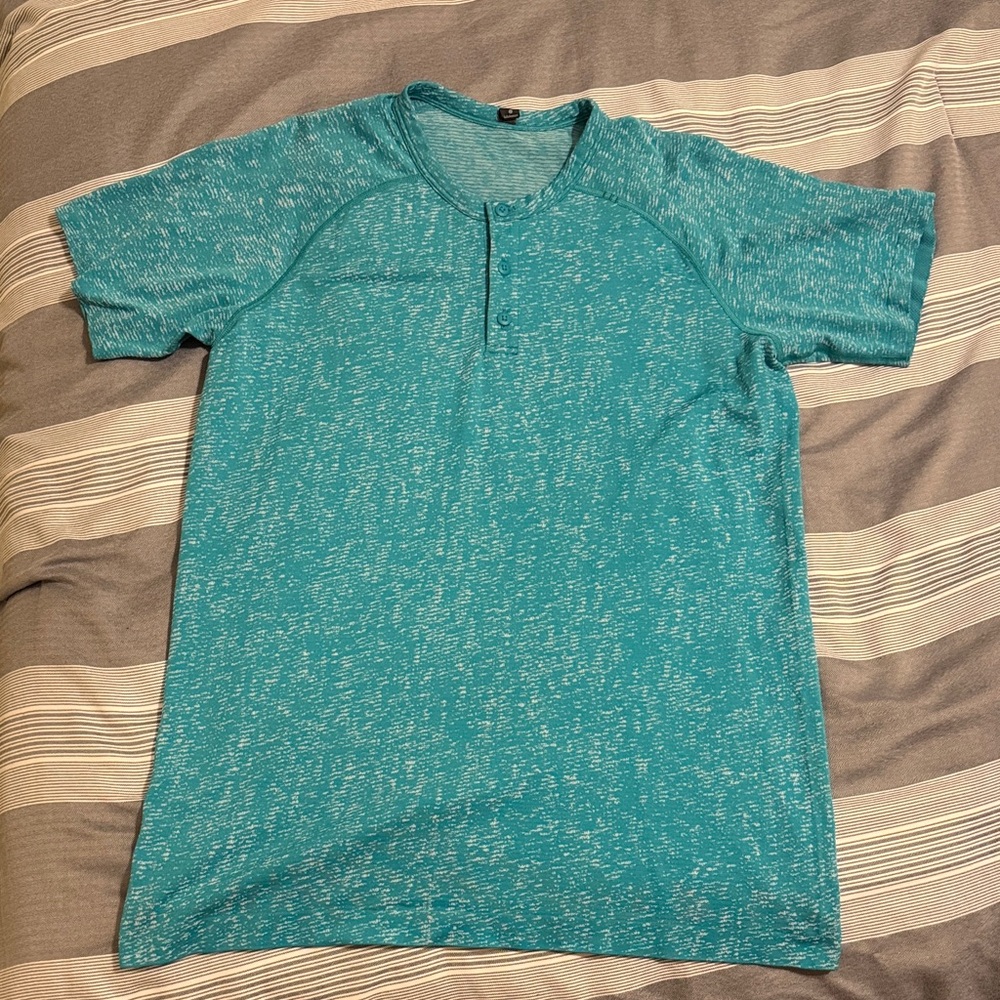 Teal men’s lululemon henley